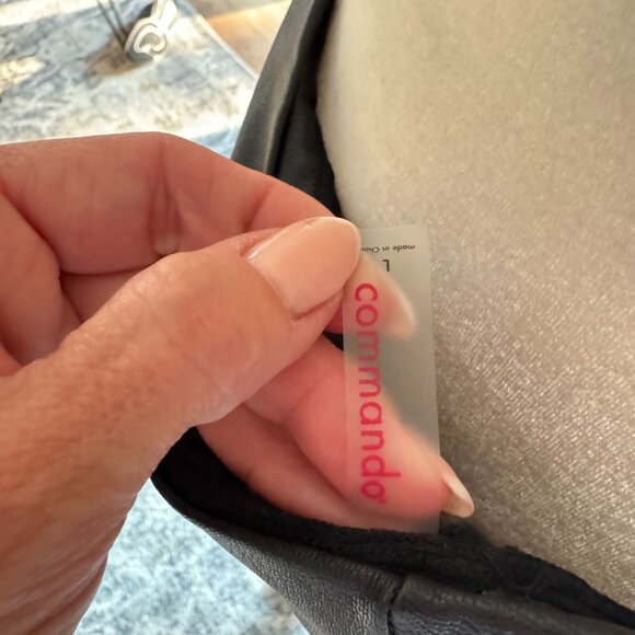 *NWOT* Commando Leather Joggers - Picture 4 of 4